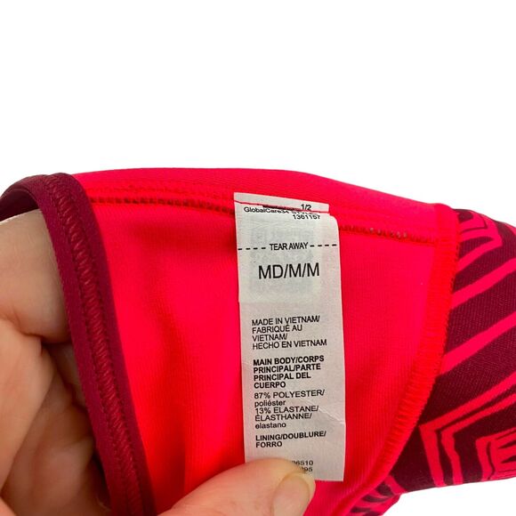 Under Armour M Women's Sports Bra Orange Red Padded - Picture 9 of 9